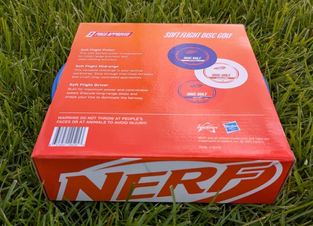 Nerf Disc Golf Set