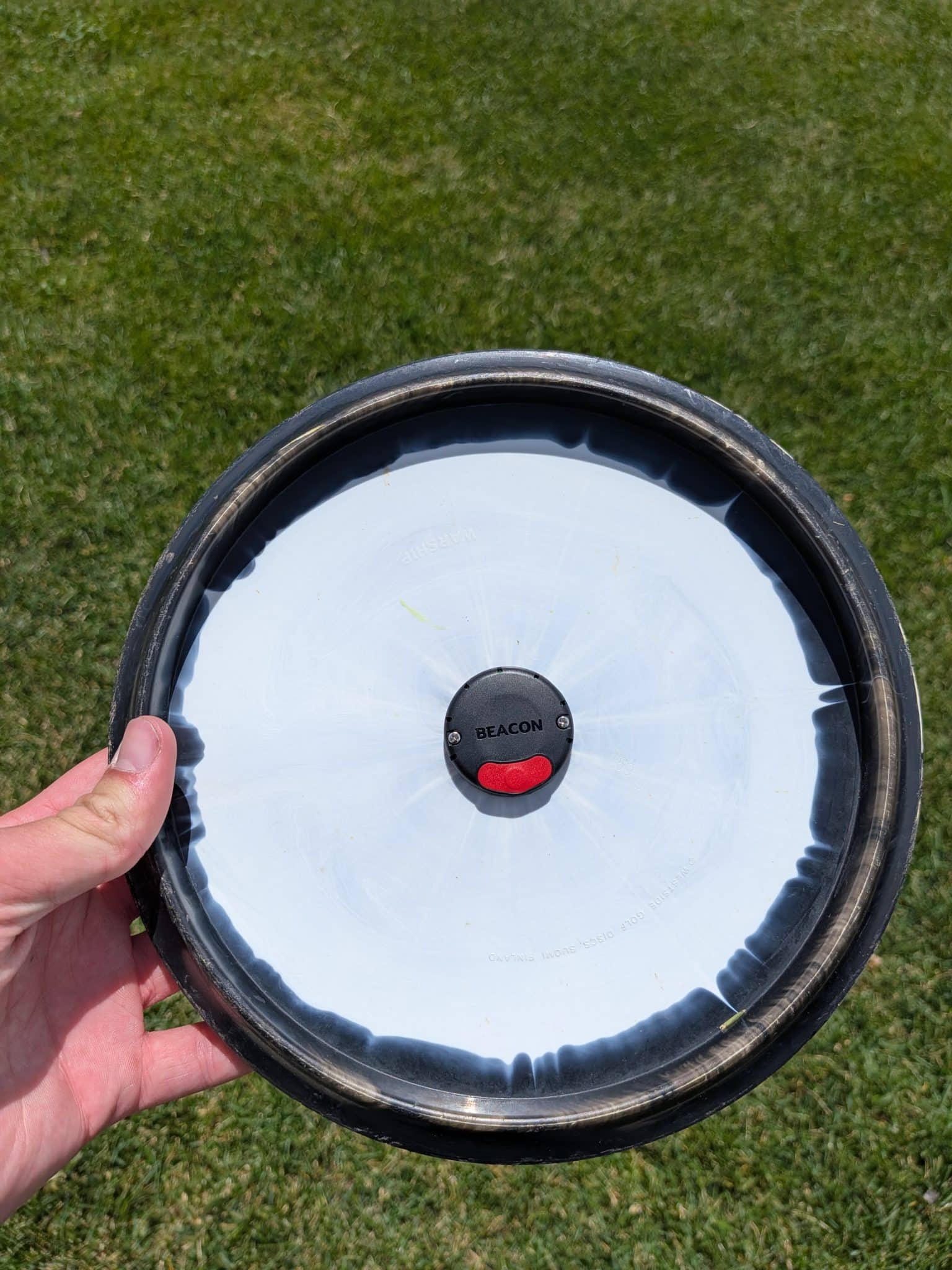 PXL 20260702 205150844 scaled The Beacon Adhesive Disc Golf Tracker (8/10)