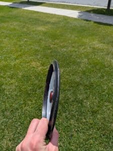 PXL 20260702 205202874 The Beacon Adhesive Disc Golf Tracker (8/10)