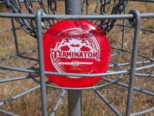 Discraft Terminator in a Basket