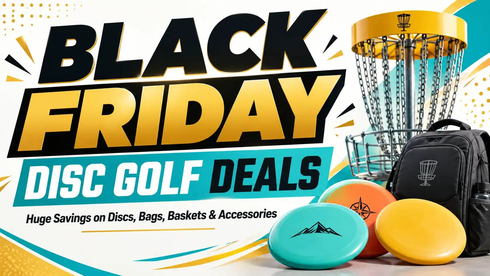 Black Friday Disc Golf Banner